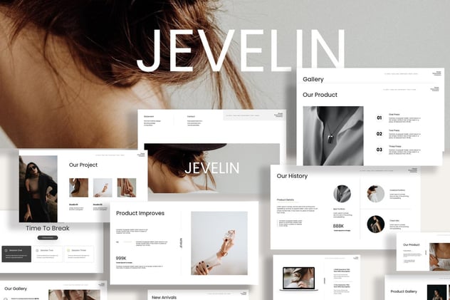 现代简约风格Keynote主题演讲模板 - 顶尖PPT