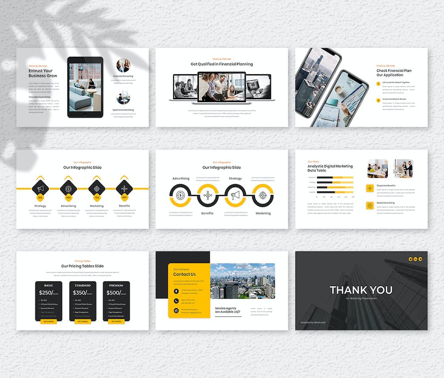 营销方案 策划数据分析报告PPT模板 - 顶尖PPT