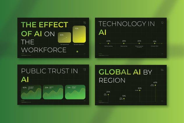 人工智能AI演示PPT模板 - 顶尖PPT