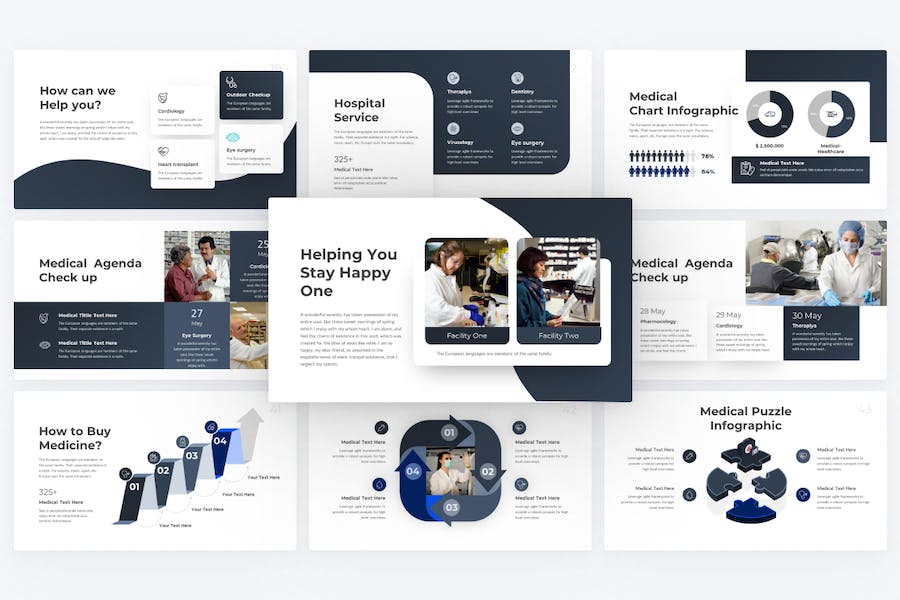 医学医疗研究疾病治疗康复keynote模板 - 顶尖PPT