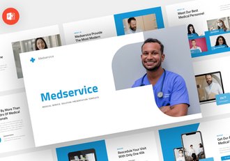 医院医生护士介绍展示PPT模板 - 顶尖PPT