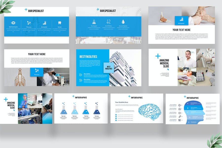 医疗护理康复方案PPT模板 - 顶尖PPT