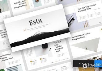 30页国外简约大气时尚风格keynote模板 - 顶尖PPT