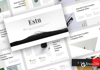 30页国外简约大气时尚风格PPT模板 - 顶尖PPT