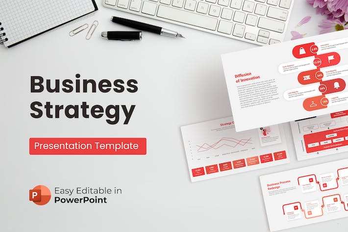商业战略规划企业发展PPT模板 - 顶尖PPT