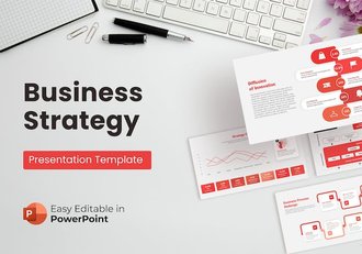 商业战略规划企业发展PPT模板 - 顶尖PPT