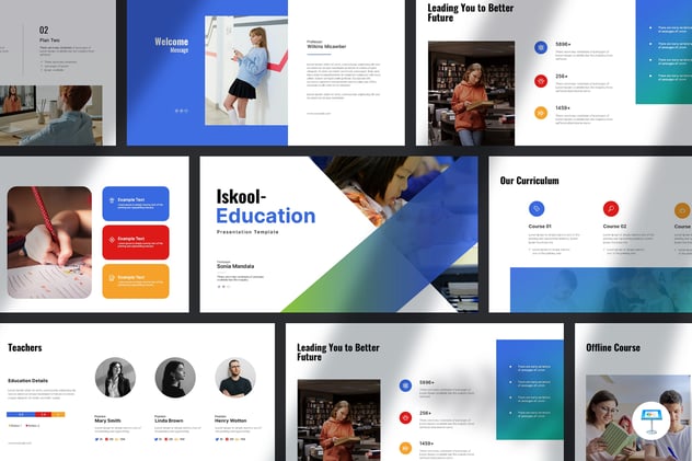 教学教育培训主题keynote模板 - 顶尖PPT