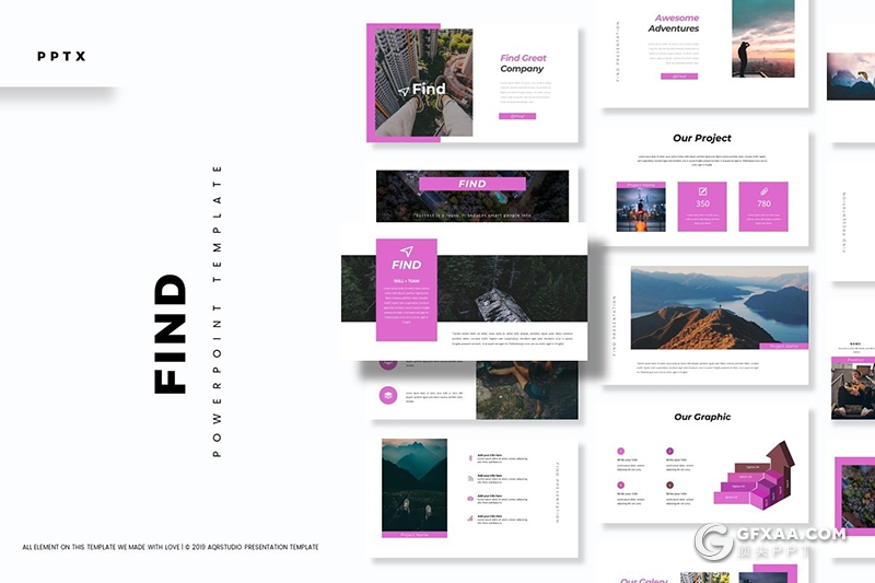 30页扁平化商务风格企业团队介绍多用途PPT模板5种主题配色 - 顶尖PPT