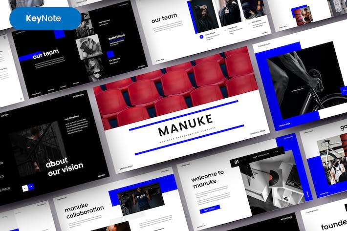 业务合作展示商务商业keynote模板 - 顶尖PPT