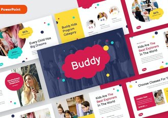 儿童教育课程设计教学方案讲述展示内容PPT模板 - 顶尖PPT