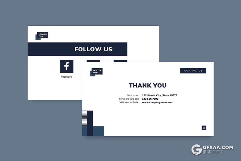 51页欧美企业公司介绍商务项目合作展示PPT模板 - 顶尖PPT