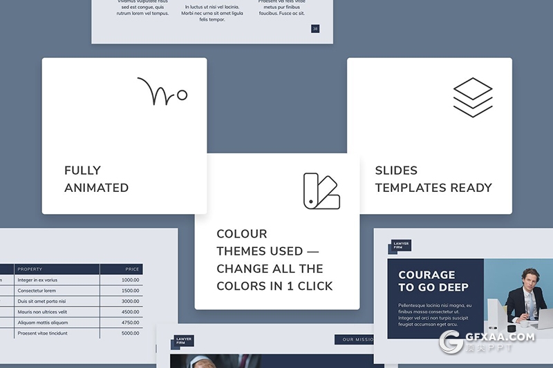 51页欧美企业公司介绍商务项目合作展示PPT模板 - 顶尖PPT