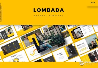 30页简约文艺小清新风格keynote模板5种主题配色 - 顶尖PPT