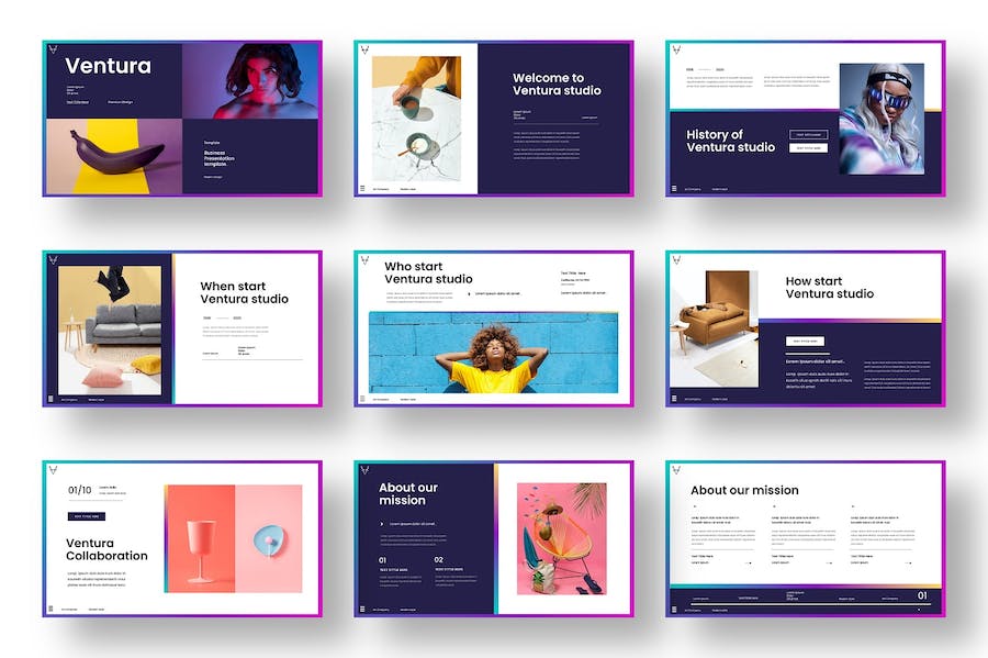 大气精美摄影拖展示商业营销策划通用keynote模板 - 顶尖PPT