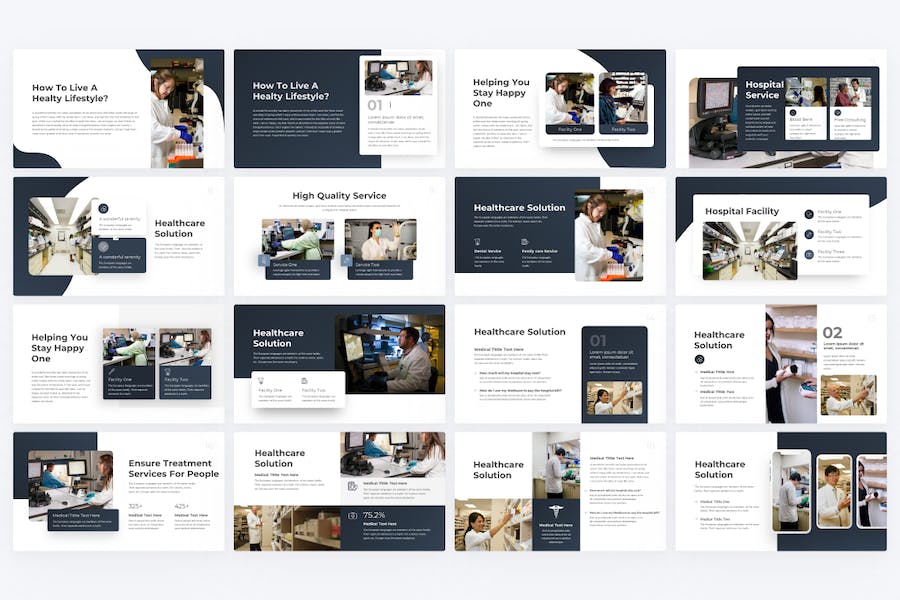 医学医疗研究疾病治疗康复keynote模板 - 顶尖PPT