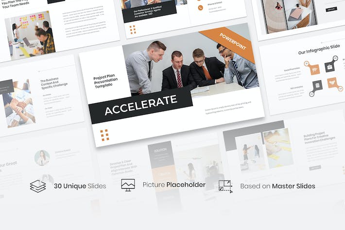 项目计划项目推进PPT模板 - 顶尖PPT