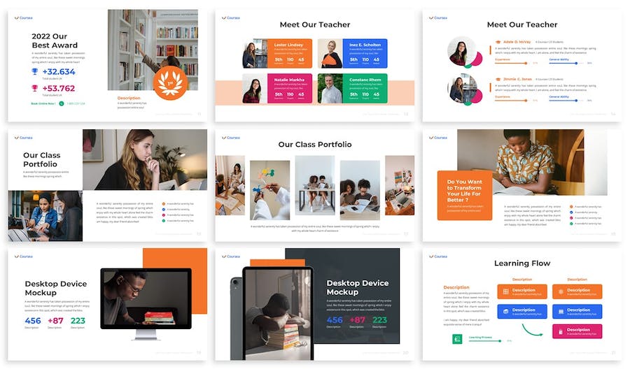 课外辅导课程培训教育机构keynote模板 - 顶尖PPT