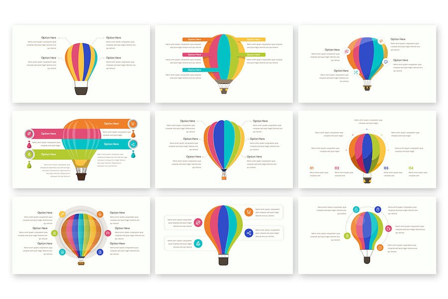 数据可视化信息图报告演示Keynote模板 - 顶尖PPT