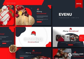 30页国外圣诞节主题活动策划节日介绍PPT模板5种配色方案 - 顶尖PPT