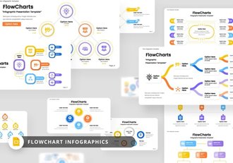 流程图信息图表PPT模板 - 顶尖PPT