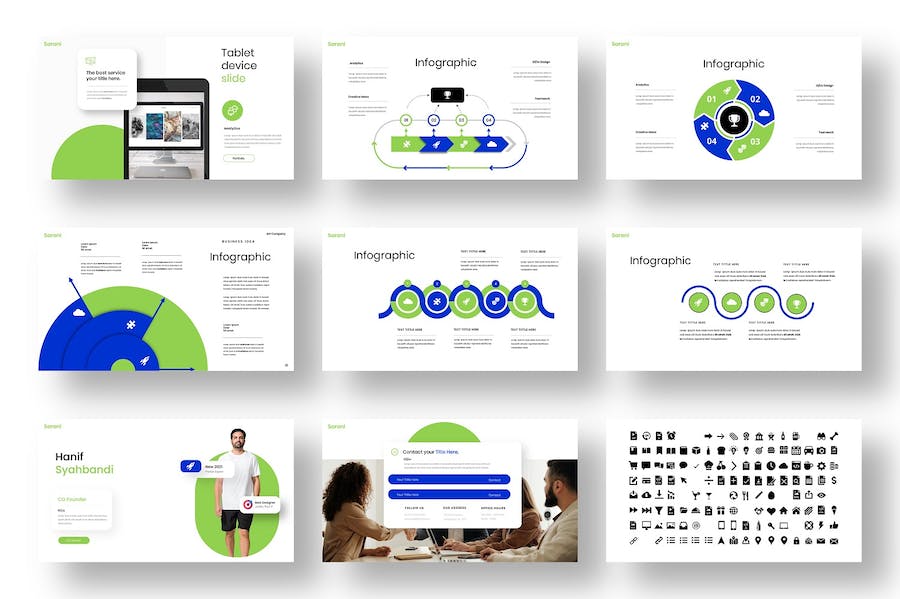 商业企业合作洽谈推介方案Keynote模板 - 顶尖PPT