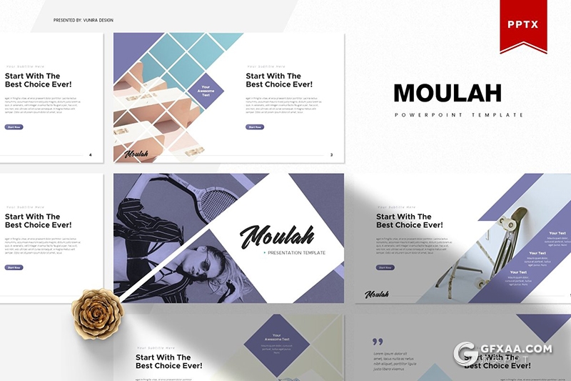 30页扁平化商务多用途工作汇报计划通用PPT模板5种主题配色 - 顶尖PPT