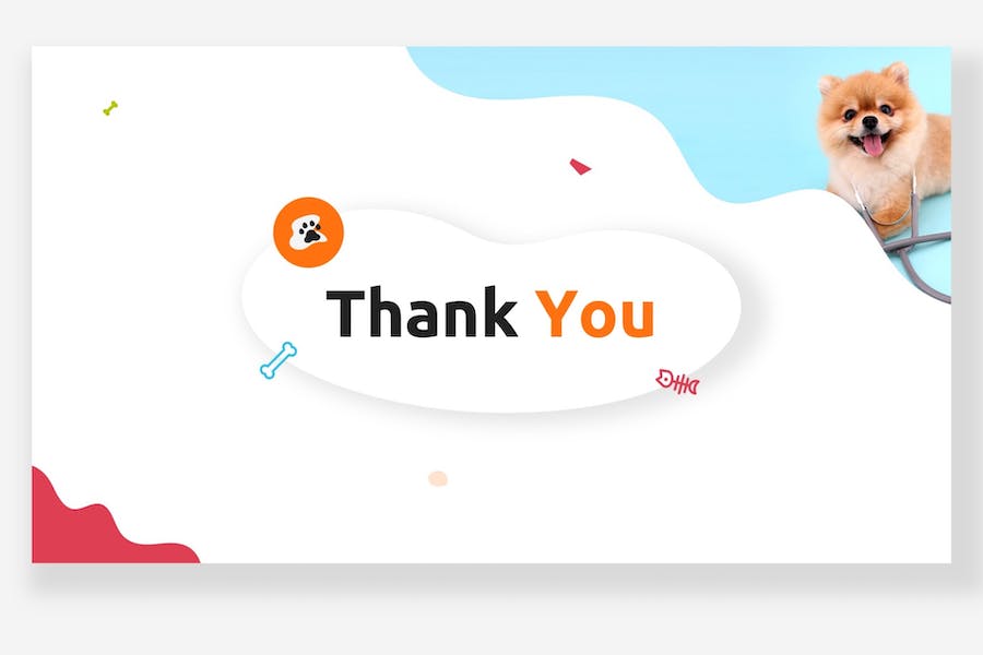 宠物护理繁育数据Keynote模板 - 顶尖PPT