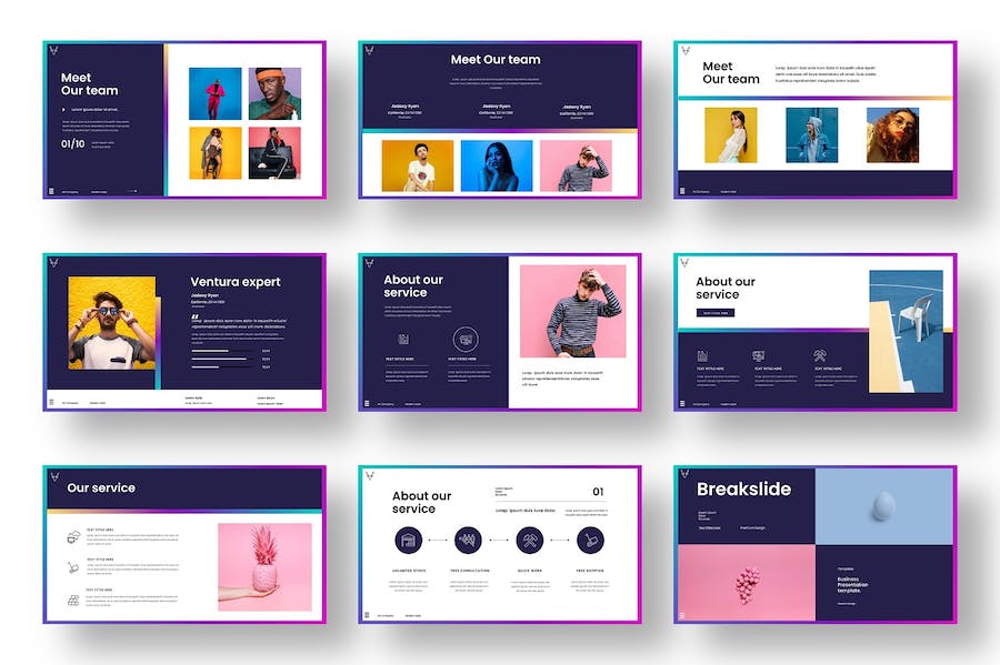 大气精美摄影拖展示商业营销策划通用keynote模板 - 顶尖PPT