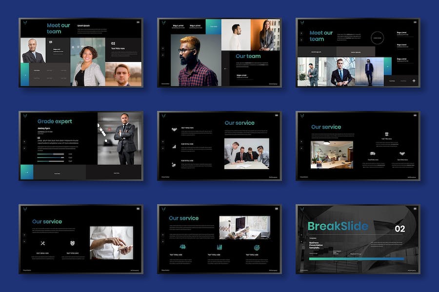 高端业务合作商业计划多用途keynote模板 - 顶尖PPT
