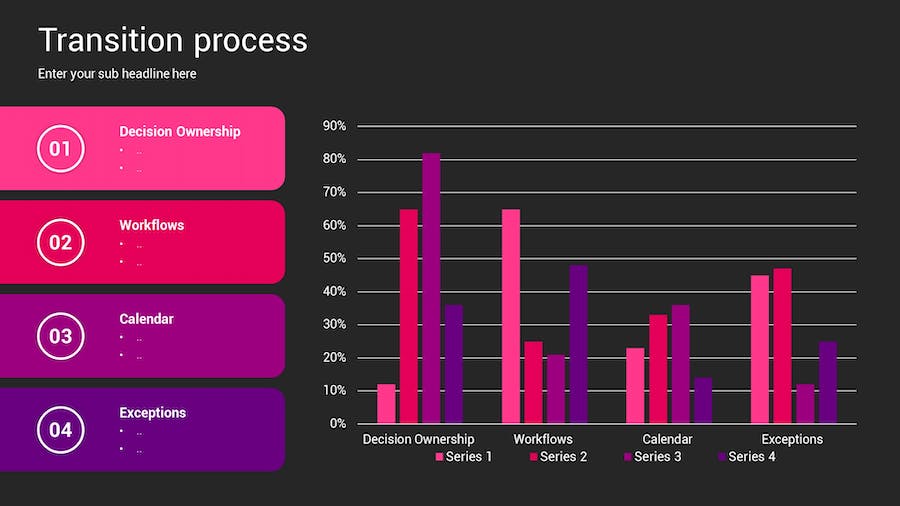 流程转换图形方案规划Keynote模板 - 顶尖PPT