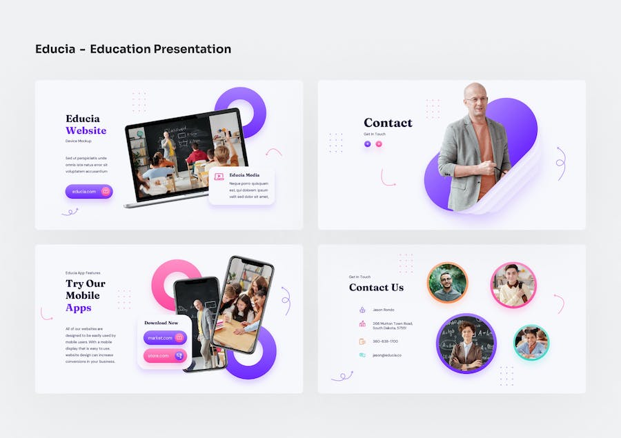 教育教学课程内容设计方案PPT模板 - 顶尖PPT