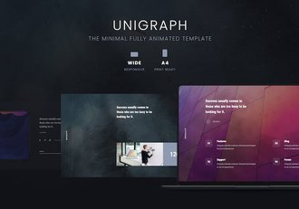 高品质优雅动画创意PPT模板 - 顶尖PPT