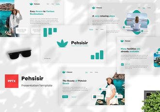 旅游旅行目的地推介PPT模板 - 顶尖PPT