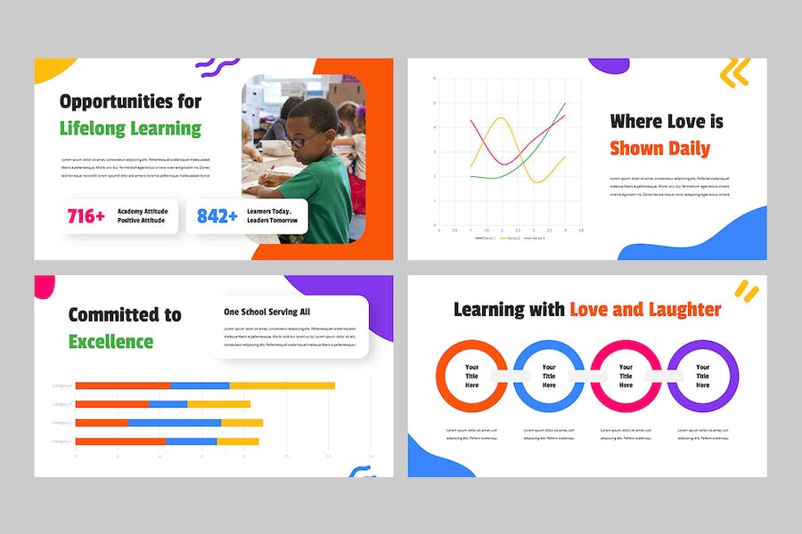 儿童教育培训课程设计方案PPT模板 - 顶尖PPT