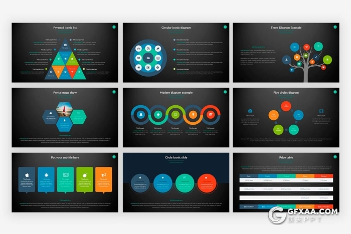 100页商务风格团队公司介绍业务合作项目展示PPT模板 - 顶尖PPT