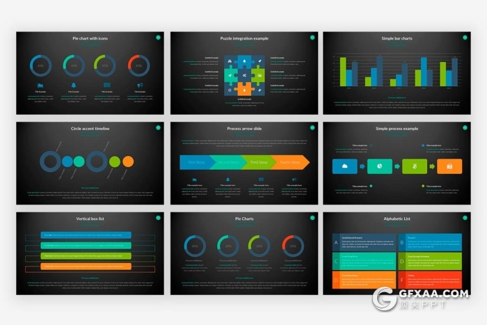 100页商务风格团队公司介绍业务合作项目展示PPT模板 - 顶尖PPT