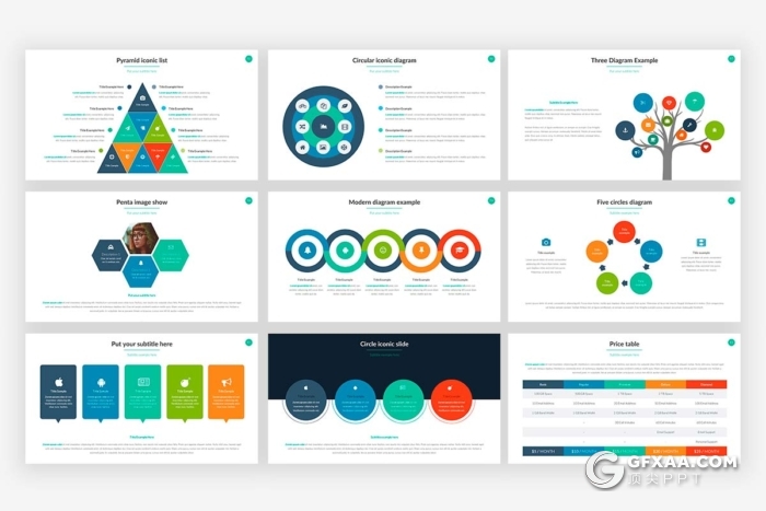 100页商务风格团队公司介绍业务合作项目展示PPT模板 - 顶尖PPT