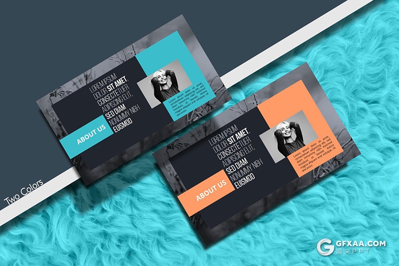 34页时尚杂志风格产品介绍分析PPT模板 - 顶尖PPT