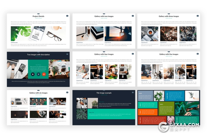 70页欧美风格扁平化商务工作汇报总结计划通用PPT模板 - 顶尖PPT