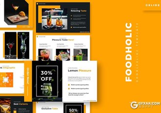 30页果蔬饮料市场调研分析介绍展示Google slides模板5种主题配色 - 顶尖PPT