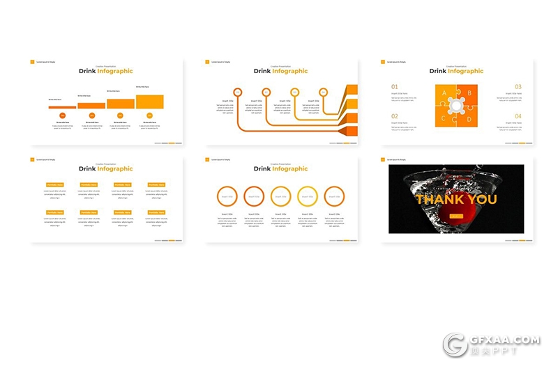 30页果蔬饮料市场调研分析介绍展示keynote模板5种主题配色 - 顶尖PPT