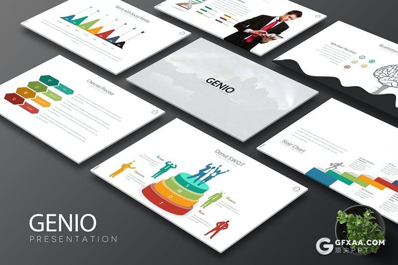 15套国外简约商务工作计划总结ppt模板合集总页数450页国外ppt合集 - 顶尖PPT