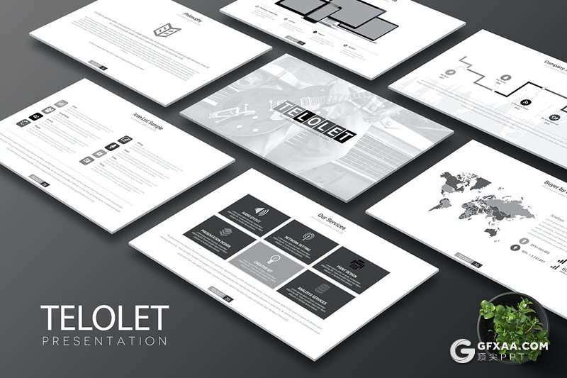 15套国外简约商务工作计划总结ppt模板合集总页数450页国外ppt合集 - 顶尖PPT