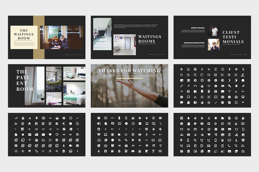 医疗健康产品发布会Keynote模板 - 顶尖PPT