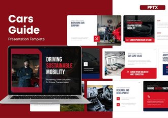 汽车使用指南4S店PPT模板 - 顶尖PPT