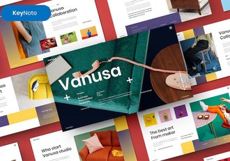 品牌宣传展示营销策划商务keynote模板 - 顶尖PPT