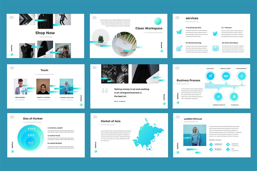 创意商业融资演讲方案PPT模板 - 顶尖PPT