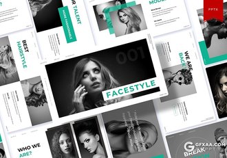 30页国外商务风格企业团队介绍工作汇报通用PPT模板5种主题配色 - 顶尖PPT