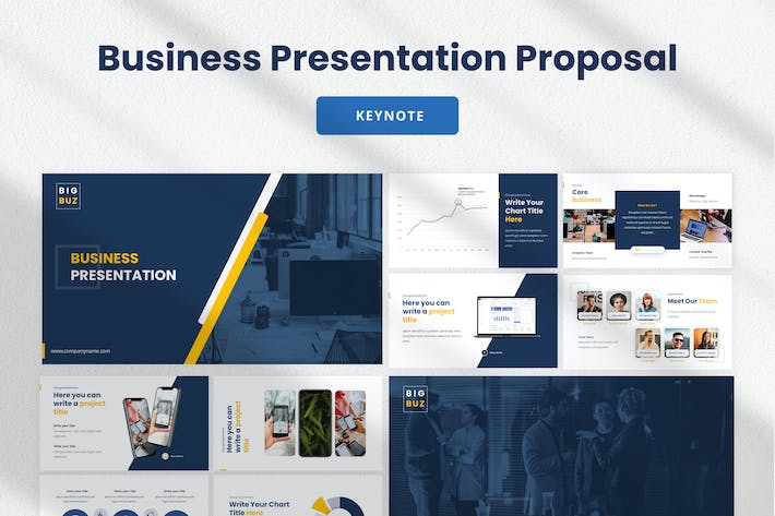 大气业务建议书商业计划企业介绍年计划总结keynote模板 - 顶尖PPT