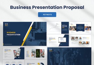 大气业务建议书商业计划企业介绍年计划总结keynote模板 - 顶尖PPT